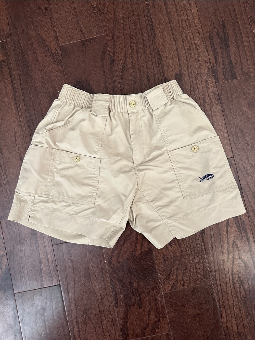 AFTCO Men's Original Fishing Shorts 30 Waist 6” inseam